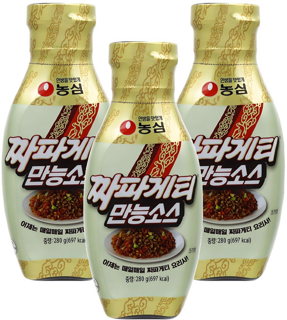 짜파게티 만능소스, 280g, 3개