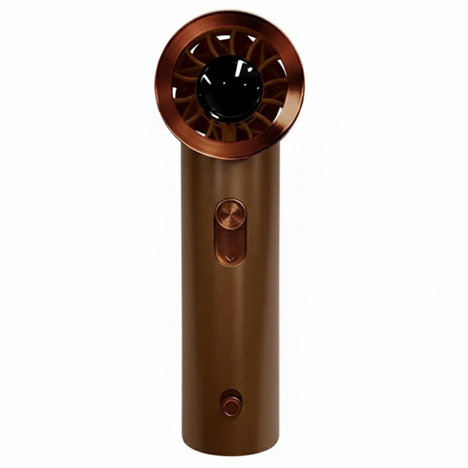 HODA 好貼 mini 渦輪小風扇, BD-HODA001, 咖啡金色