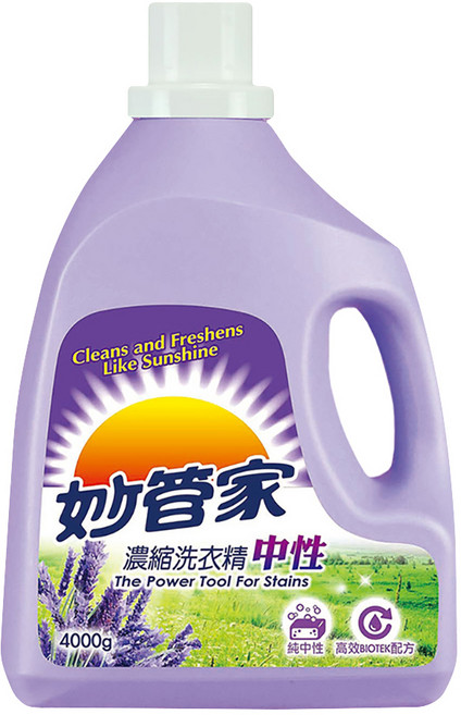 Magic Amah 妙管家 濃縮洗衣精 中性, 4kg, 1桶