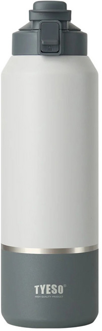 TYESO 泰碩 319運動保溫壺 C款, 灰色, 1個, 1.2L