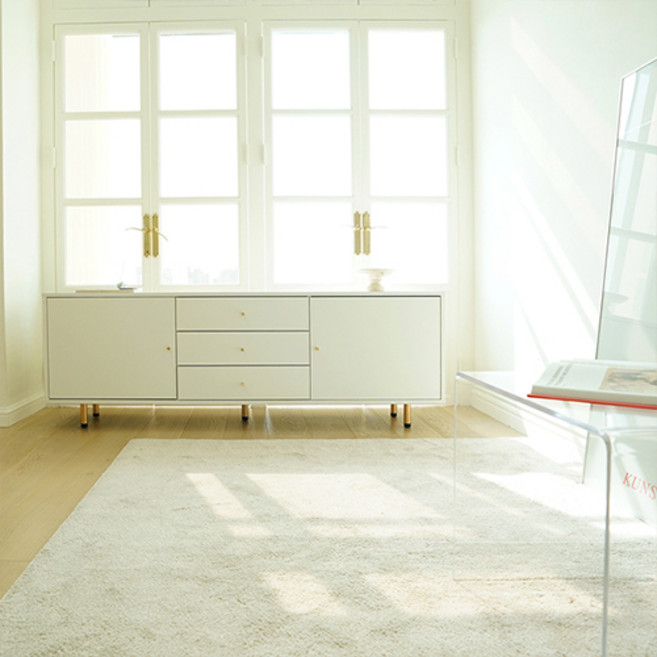 마루이 블랑쉬 거실장 방문설치, 화이트