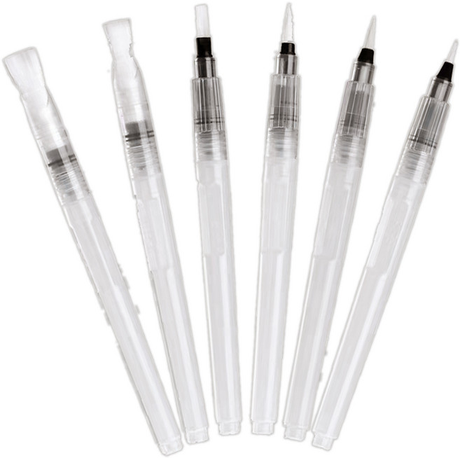 마메 워터브러쉬펜 6종 세트, 1개