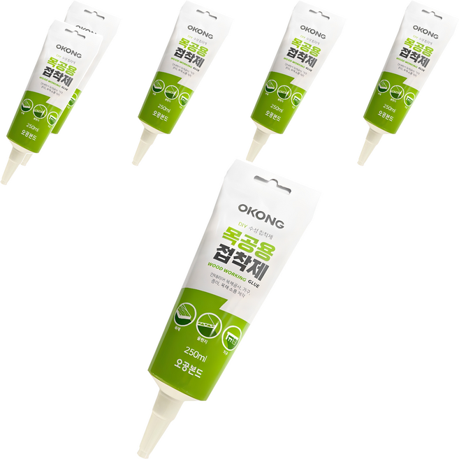 오공 목공용 접착제, 6개