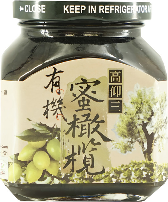 高仰三 有機蜜橄欖, 340g, 1罐
