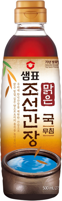 샘표 맑은 조선간장, 500ml, 1개