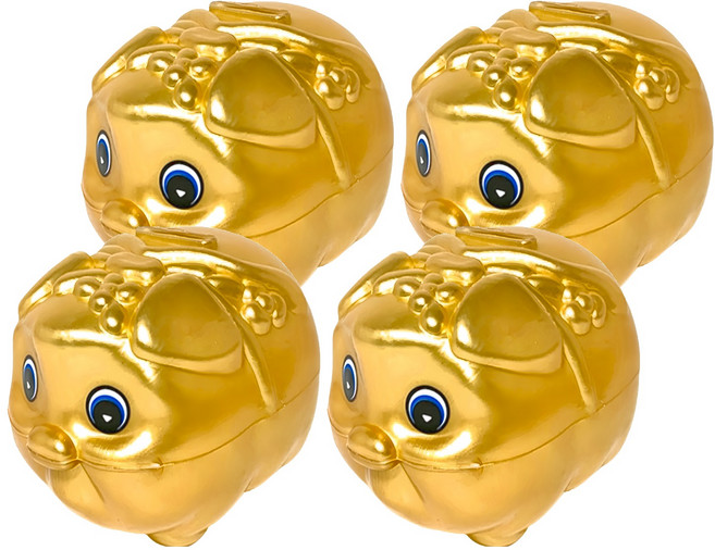 百貨King 豬存錢筒, 4號金豬, 4個