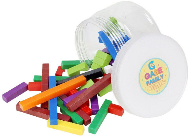 가베가족 큰솔스토밍 멀티 수막대 단위형 교구, 1개