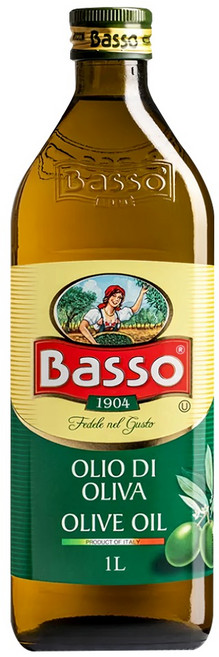 Basso 巴碩 橄欖油, 1L, 1瓶