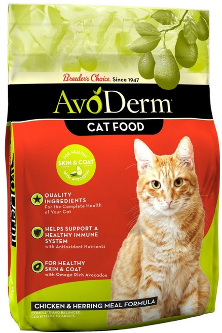 아보덤 고양이 치킨 어덜트 기능성 사료, 피부/피모, 4.99kg, 1개