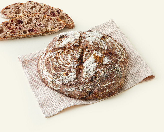 브로드카세 72시간 발효 호밀 후르츠 사워도우 깜빠뉴, 640g, 1개, 1개입