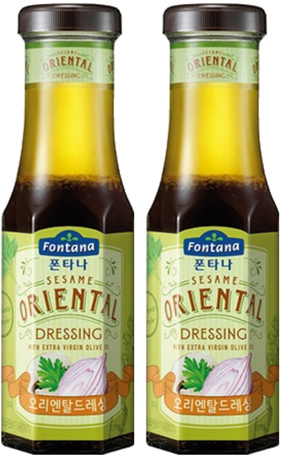 폰타나 오리엔탈 드레싱, 270g, 2개