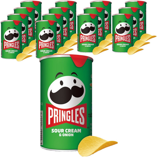 프링글스 사워크림 앤 어니언, 53g, 15개