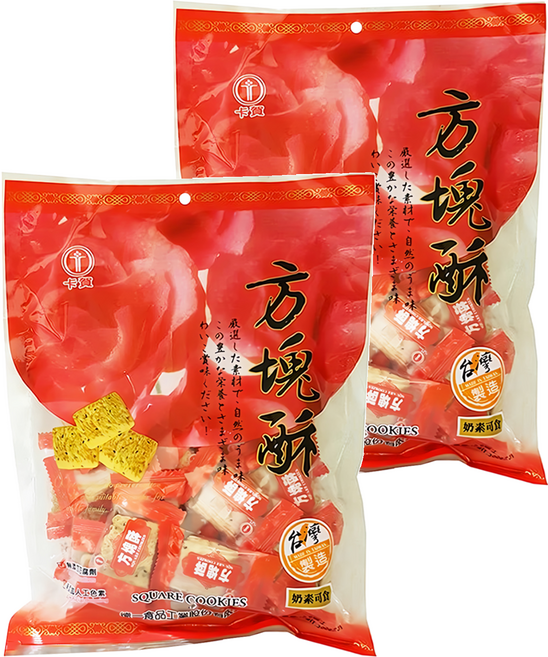 卡賀 方塊酥, 272g, 2袋