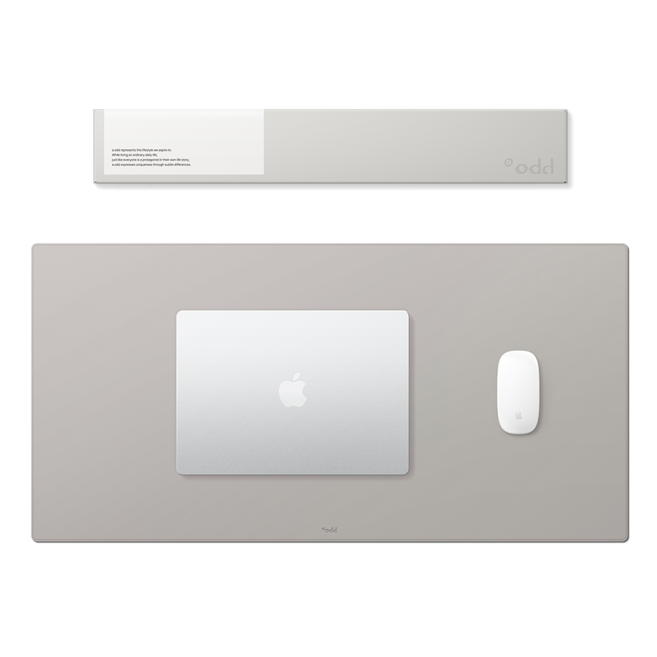 에이오드 가죽 데스크매트, 포그 그레이