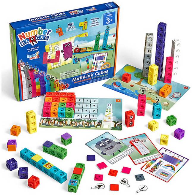 핸드투마인드 넘버블럭스 1-10 수학완구 IN93417, 1세트