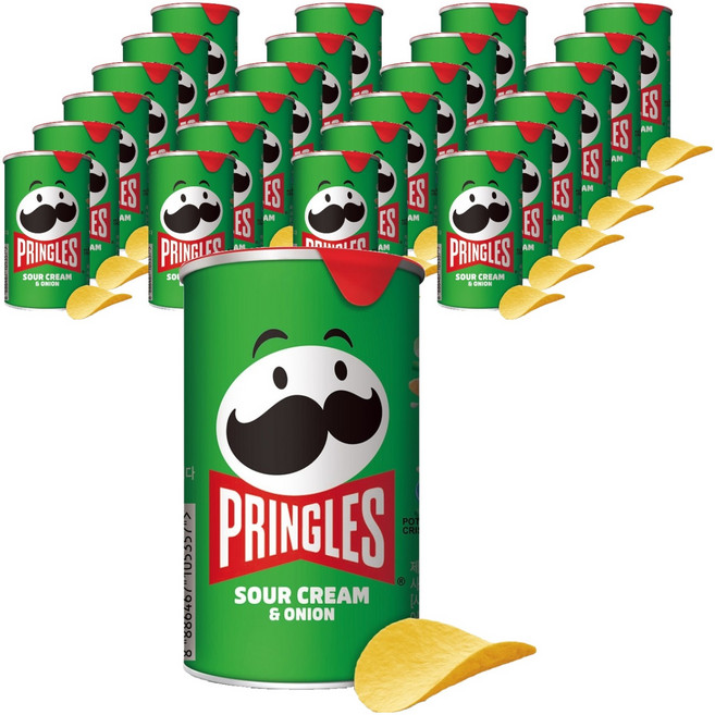 프링글스 사워크림 앤 어니언, 53g, 25개