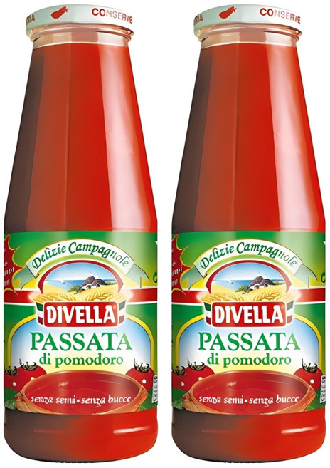 디벨라 토마토퓨레, 680g, 2개
