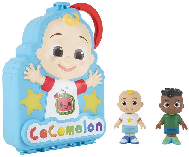 CoComelon 可可瓜 手提盒 塑膠材質 建議年齡3歲以上, 1盒