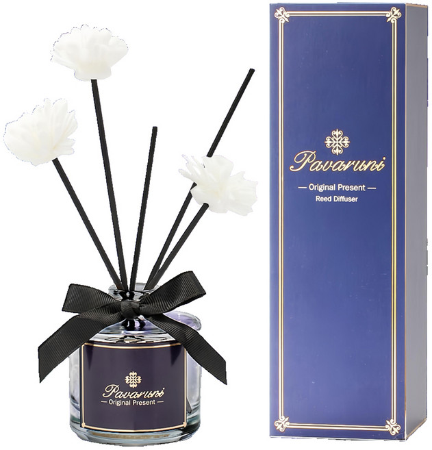 Pavaruni 擴香瓶夜幕系列 室內香氛 居家擴香, 春櫻之歌, 150ml, 1入