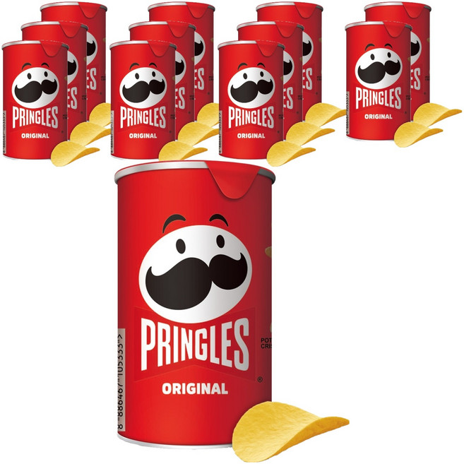 프링글스 오리지날, 53g, 12개