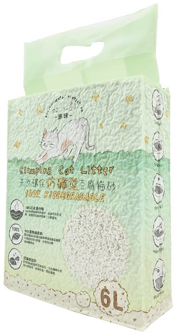 Neko 吶一口 礦型豆腐貓砂, 2.5kg, 1袋, 原味