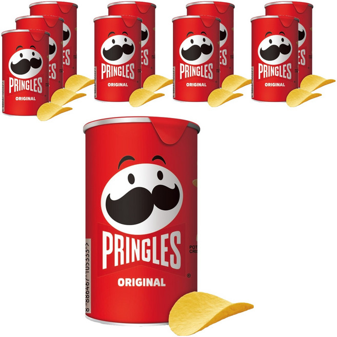 프링글스 오리지날, 53g, 10개