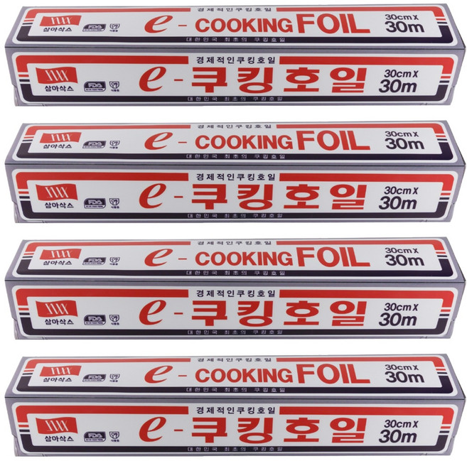 삼아삭스호일 e 쿠킹호일, 30m, 4개