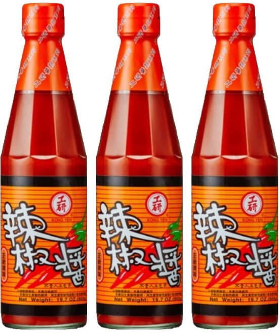 KONG YEN 工研 辣椒醬, 560g, 3瓶