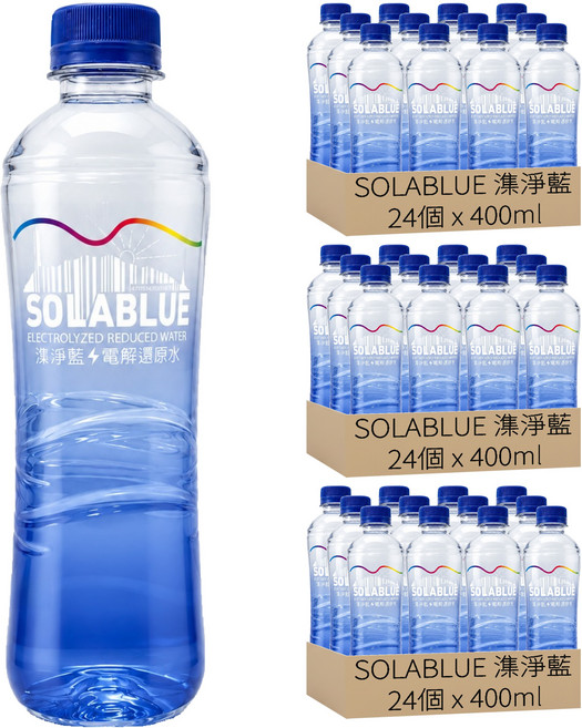 SOLABLUE 潗淨藍 電解還原水, 72個, 400ml
