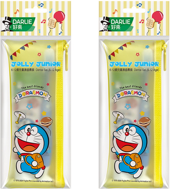 DARLIE 好來 6~12歲兒童護齒套裝組 顏色隨機, 2組