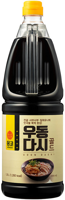 몽고간장 우동다시 골드, 1.8L, 1개