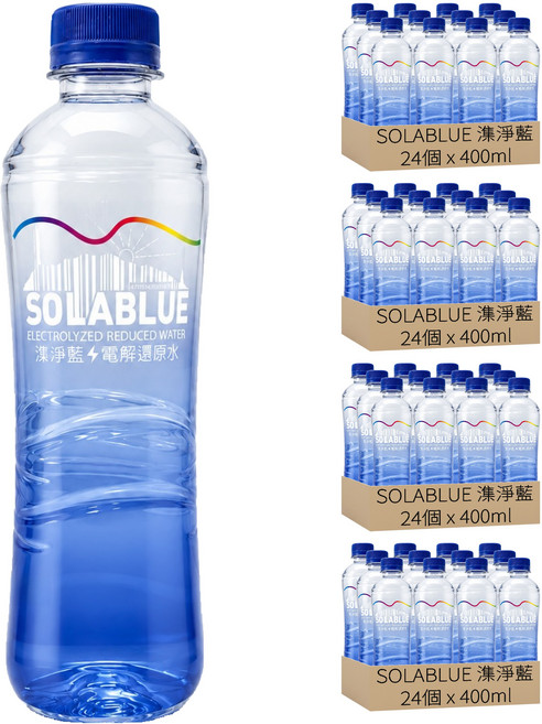 SOLABLUE 潗淨藍 電解還原水, 96個, 400ml
