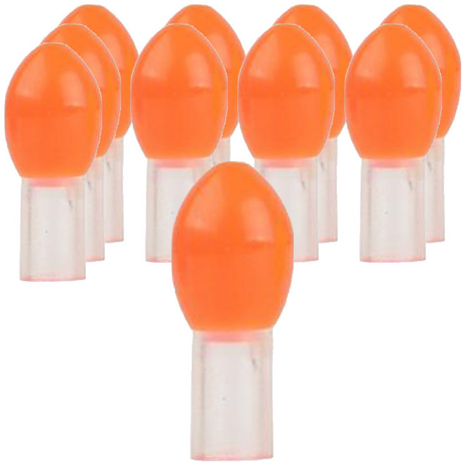 999피싱 왕방울 야간 전자 케미 헤드 대물 밤 낚시 오렌지, 10개