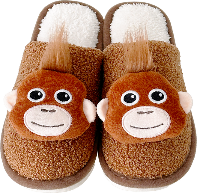 데미무드 여성용 오숭이 룸 슬리퍼