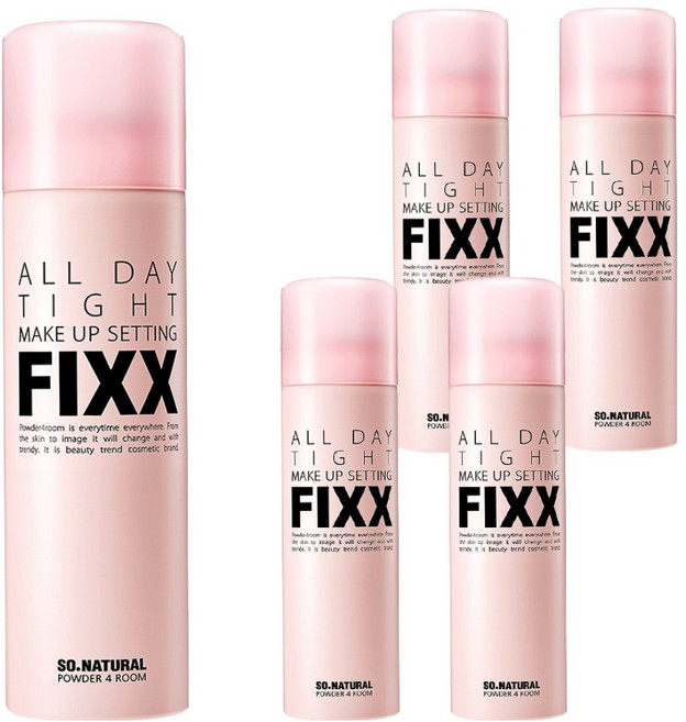 so natural 台灣公司貨 FIXX 定妝噴霧, 75ml, 5瓶