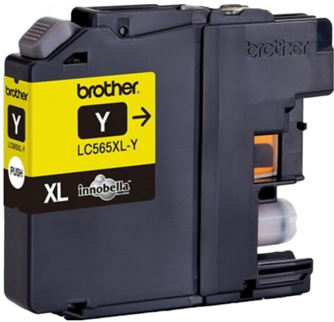 brother 兄弟牌 台灣公司貨 原廠高容量墨水匣 LC565XL-Y, 黃色, 1個