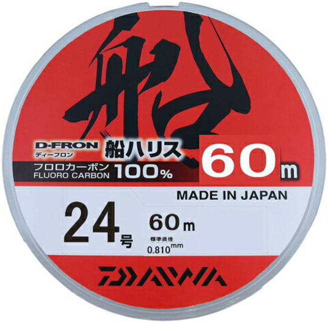DAIWA 大和 D-FRON 釣線, 透明色, 1個