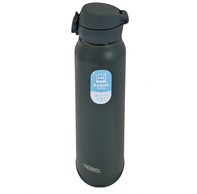 THERMOS 膳魔師 不鏽鋼保溫杯, 黑色, 750ml, 1個