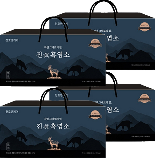 천호엔케어 진 흑염소 30p, 2.1L, 4박스