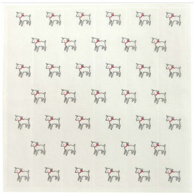 HARADA ORIMONO 原田織物 七層棉紗蚊帳家事布 抹布, 1條, 山羊