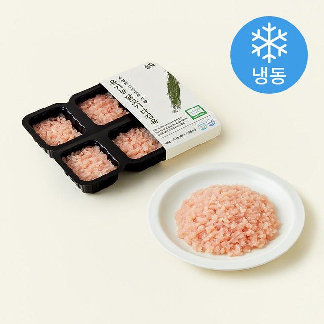 올계 유기농인증 닭 다짐육 (냉동), 300g, 1개