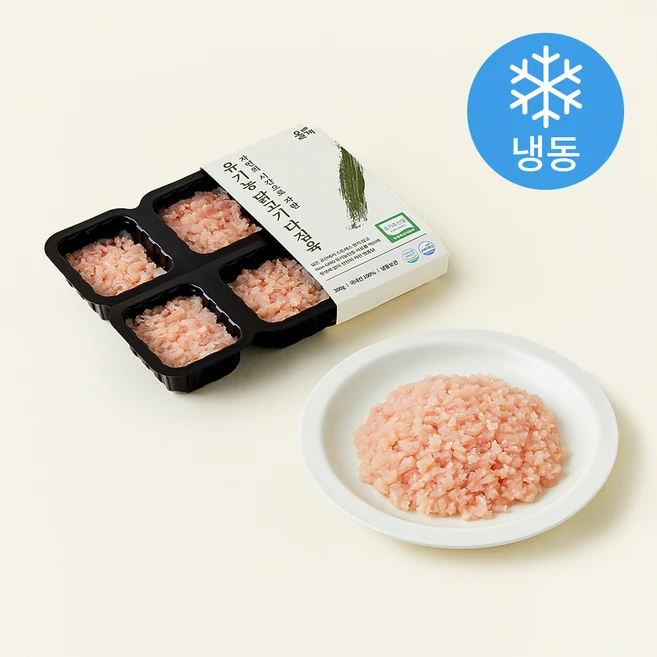 올계 유기농인증 닭 다짐육 (냉동), 300g, 1개 - 쿠팡