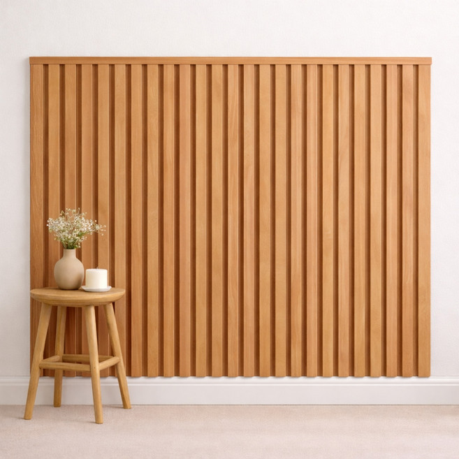 데코리아 습기에강한 PS 대형사각 템바보드 120 x 40cm, 네추럴오크 TRA-403, 1개