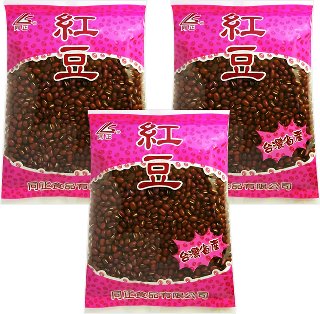 同正 紅豆, 600g, 3包