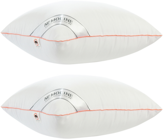 네모라인 고급형 다운필 베개솜, 화이트, 2개