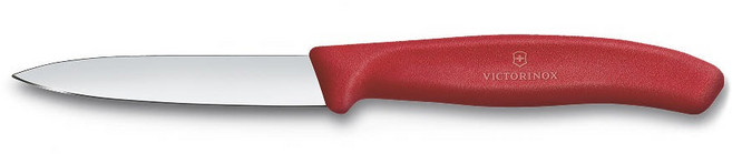 빅토리녹스 스위스 클래식 과도 패링 나이프, 레드, 1개