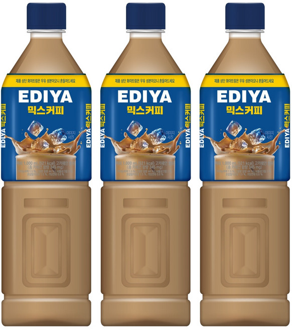 이디야 믹스커피, 1L, 3개