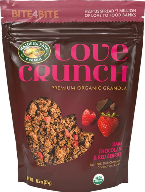 러브크런치 다크초코 앤 베리 시리얼, 325g, 1개