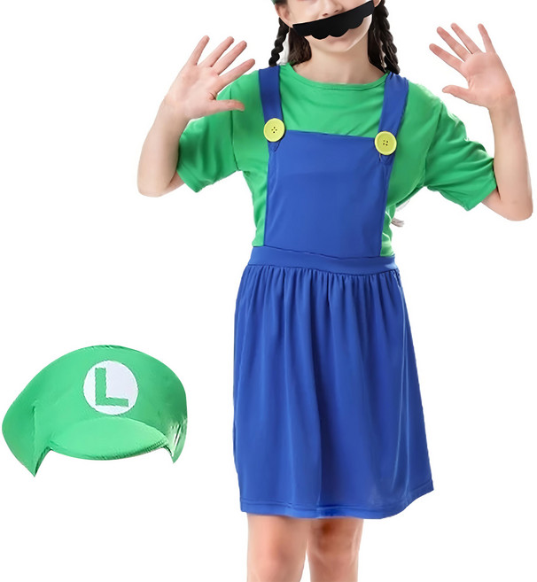 愛北鼻 萬聖節瑪莉歐套裝