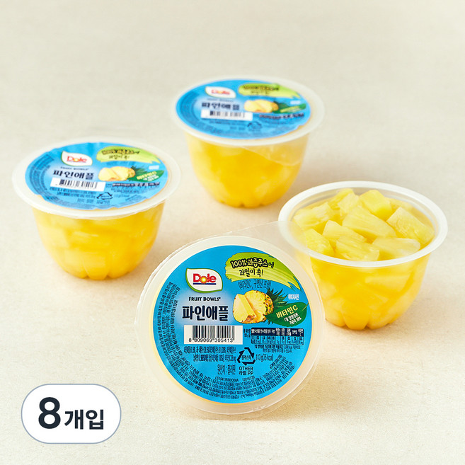 돌 후룻볼 파인애플, 113g, 4개입, 2개